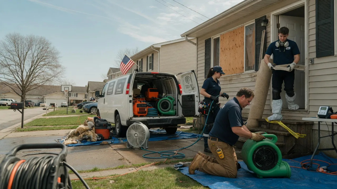 Water Damage Restoration in Bitely, MI near me